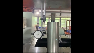 Prensa de manivela de lado recto serie DDL: prueba de perpendicularidad