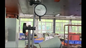 Prensa de manivela de lado recto serie DDL: prueba de paralelismo