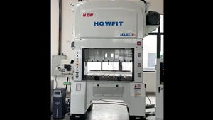 Prensa de nudillos MARX-70T - Prueba de rendimiento en ejecución