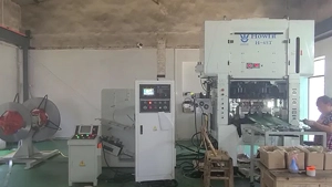 Prensa de lado recto MDH-65T para estampado de laminación