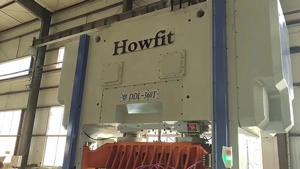 Prensa de manivela de lado recto DDL-360T para estampado de laminaciones de rotor y estator