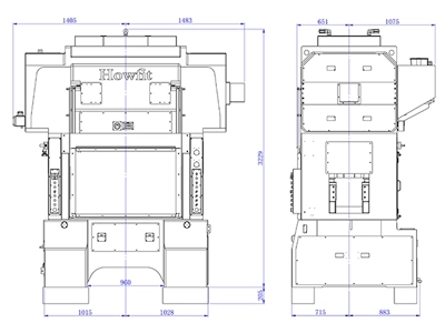 Prensa mecánica de lado recto (85 toneladas), MDH-85T